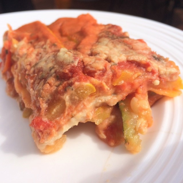 Gluten-free zucchini lasagna