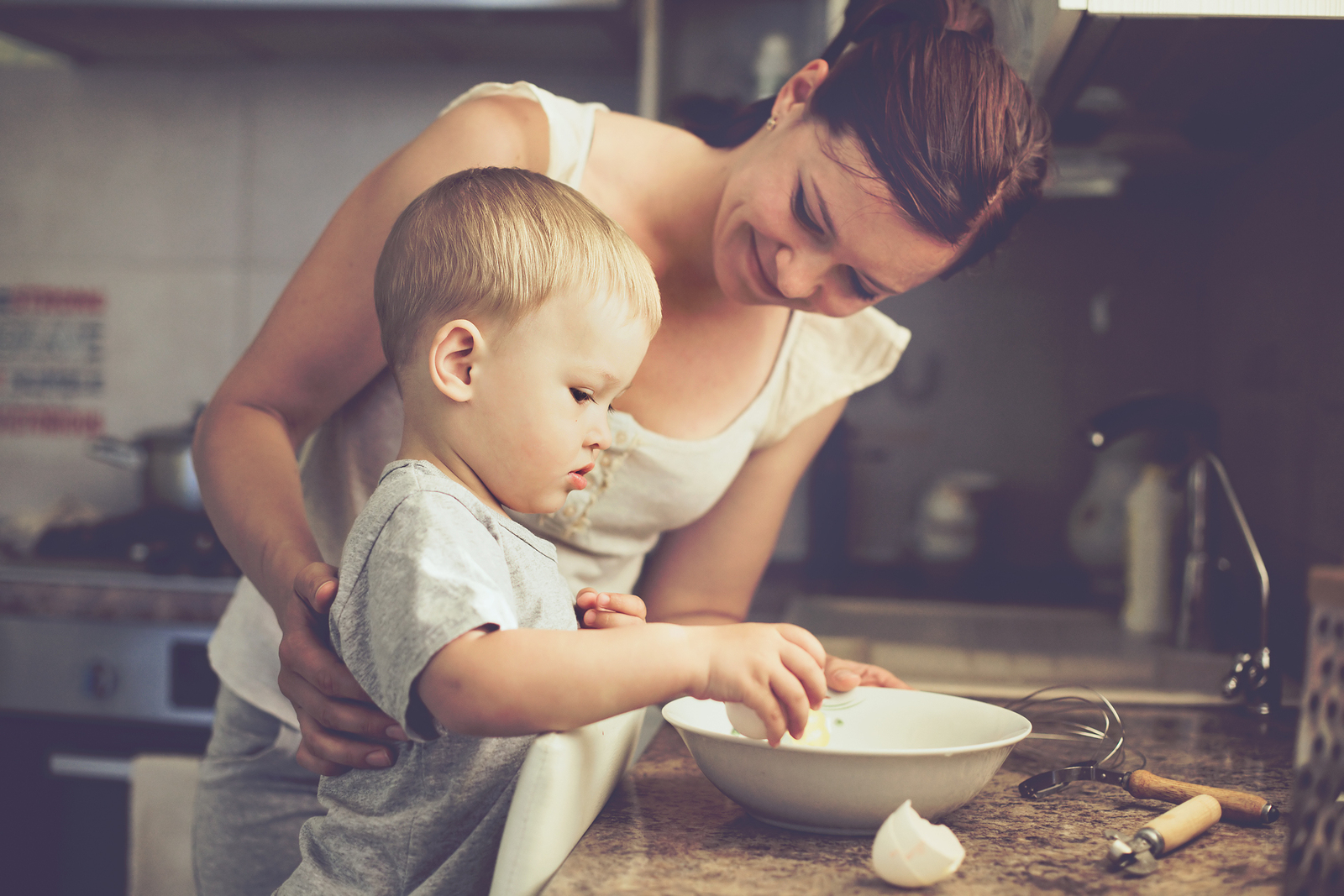 Mom and picky eater