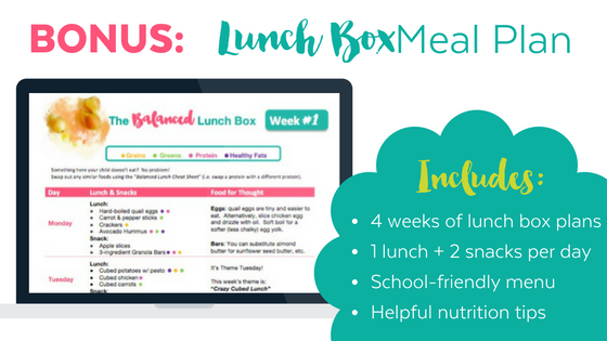 Lunch Box Meal Plan 