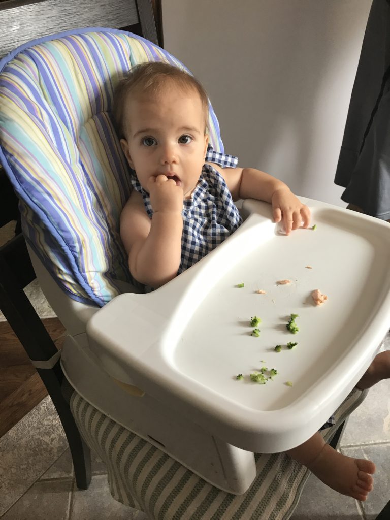 starting solids baby led weaning