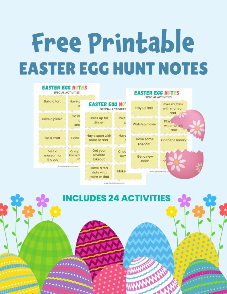 Easter Egg Hunt Notes