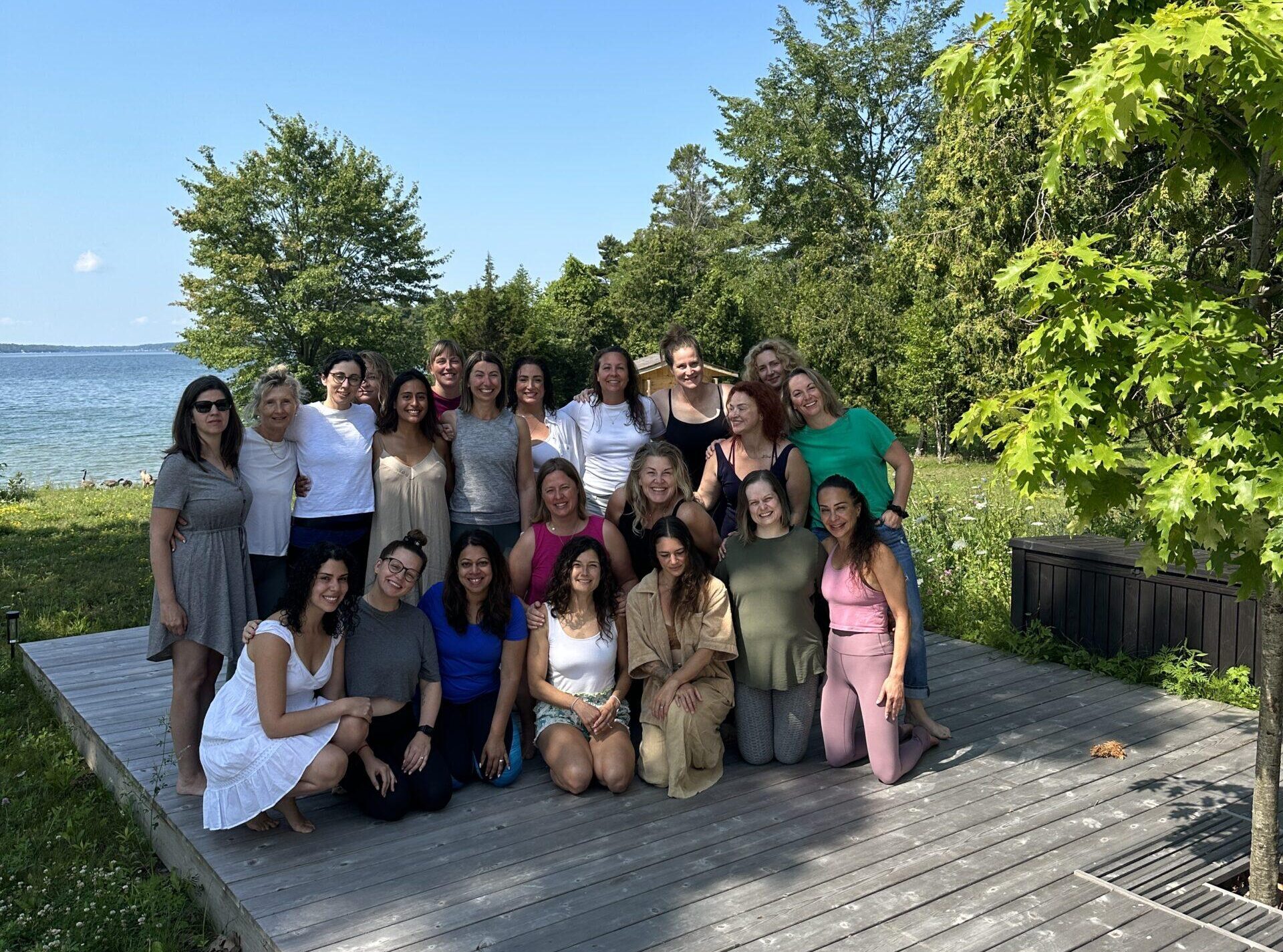 womens leadership retreat bloom