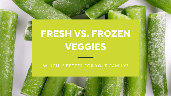 fresh veggies vs. frozen produce